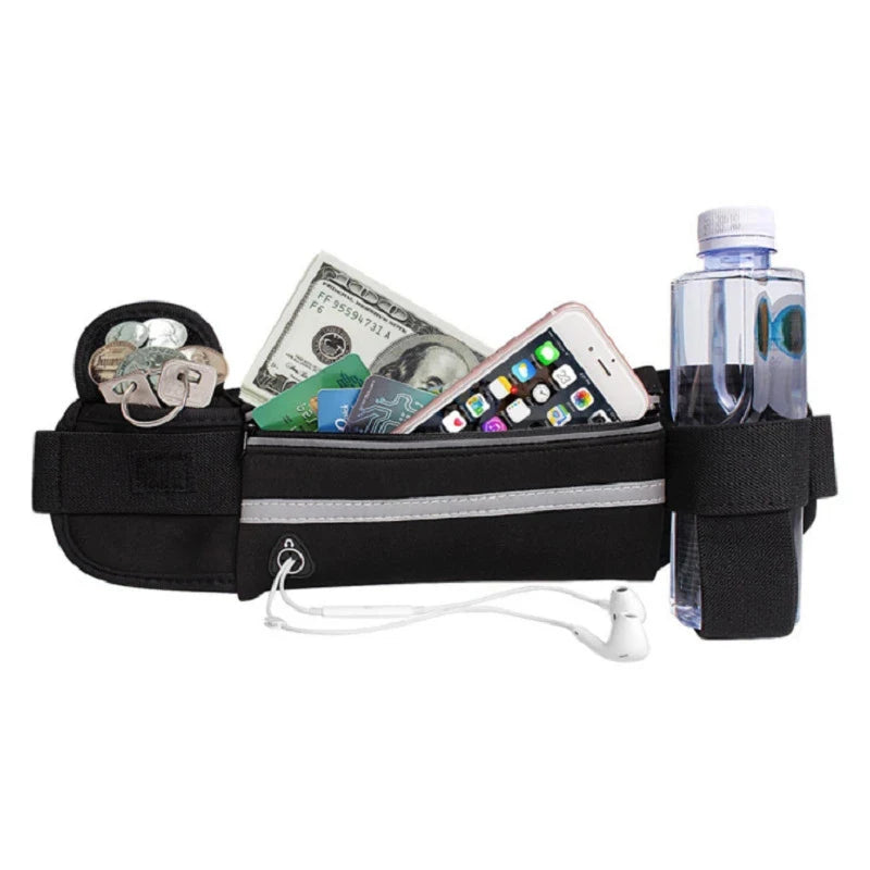 Sports Running Waist Bag Multifunctional Running Belt Adijustable Running Pouch For Men Women